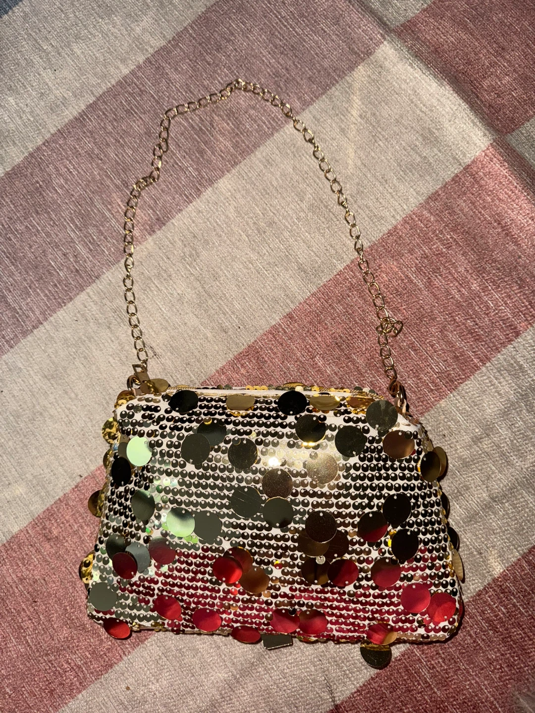 Sparkly Sequin Clutch Evening Bag - photo 3