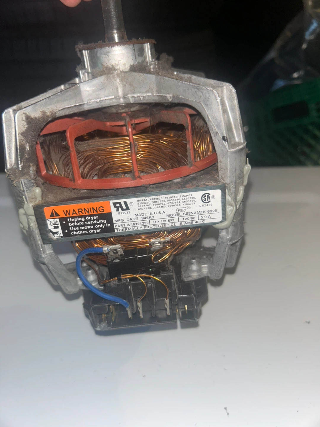 General Electric Dryer Motor - photo 2