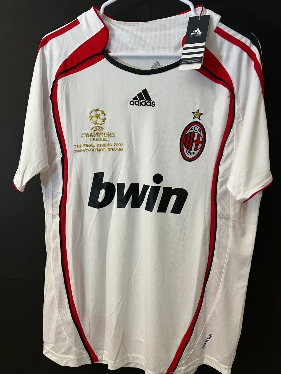AC Milan Pirlo 21 Champions League Final 2007 Jersey