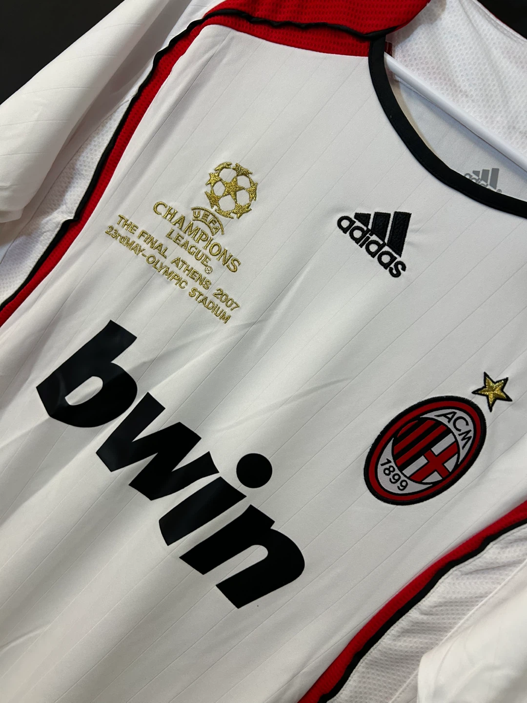 AC Milan Pirlo 21 Champions League Final 2007 Jersey - photo 2