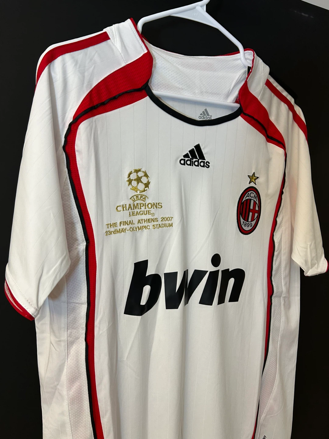 AC Milan Pirlo 21 Champions League Final 2007 Jersey - photo 4