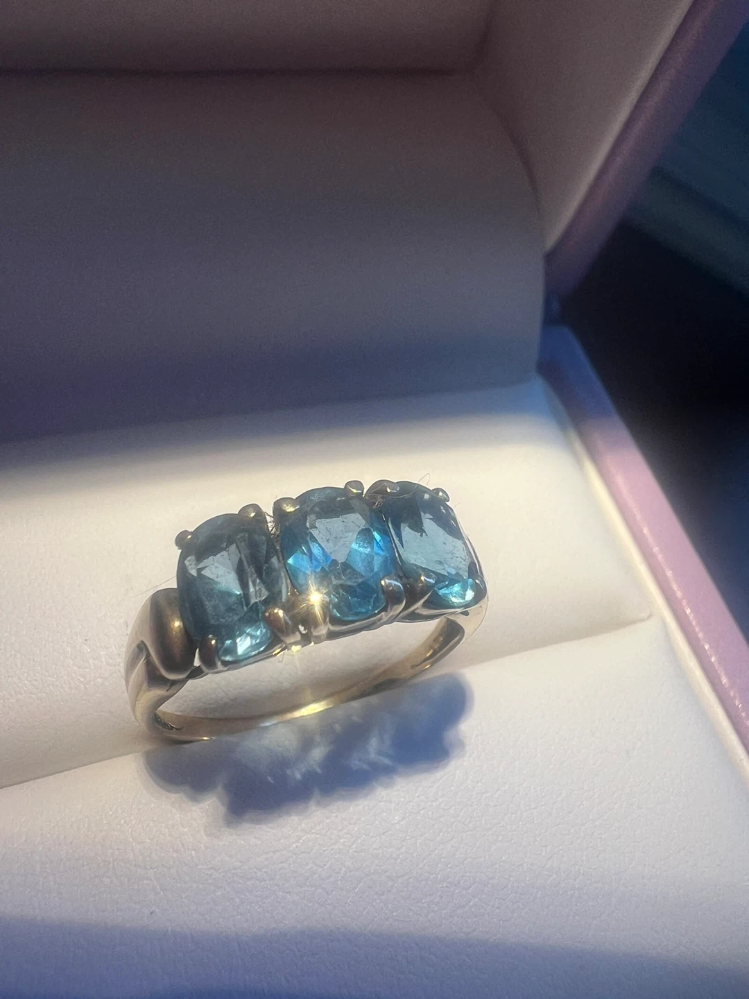10 k  Blue topaz Ring - photo 4