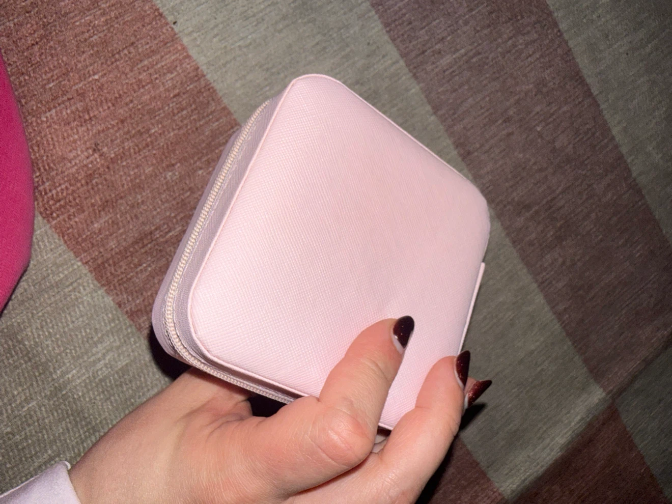 Pink Travel Jewelry Organizer Box - photo 3