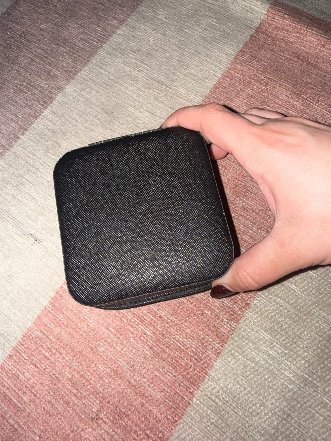 Black Travel Jewelry Organizer Case Box - photo 3
