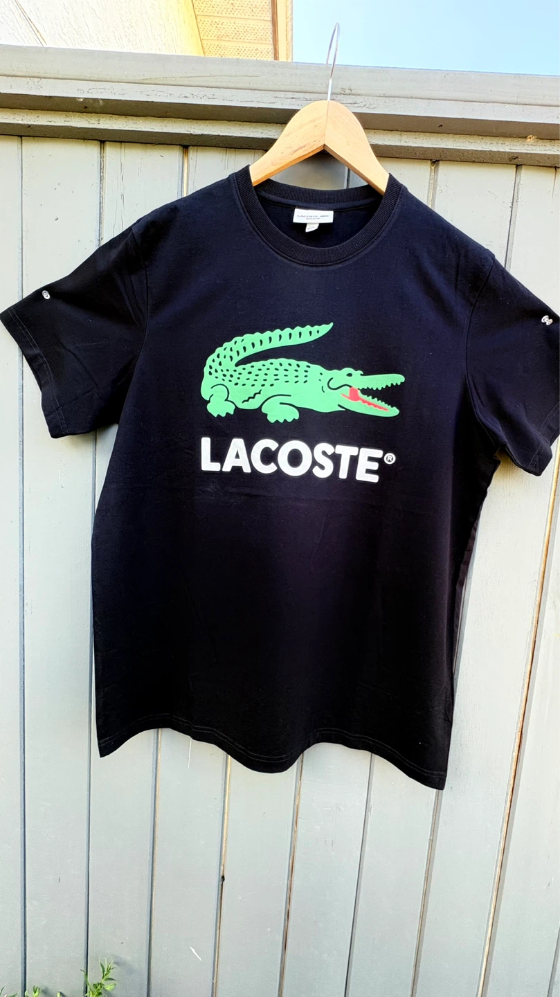 Lacoste Crocodile Graphic T-Shirt - photo 5