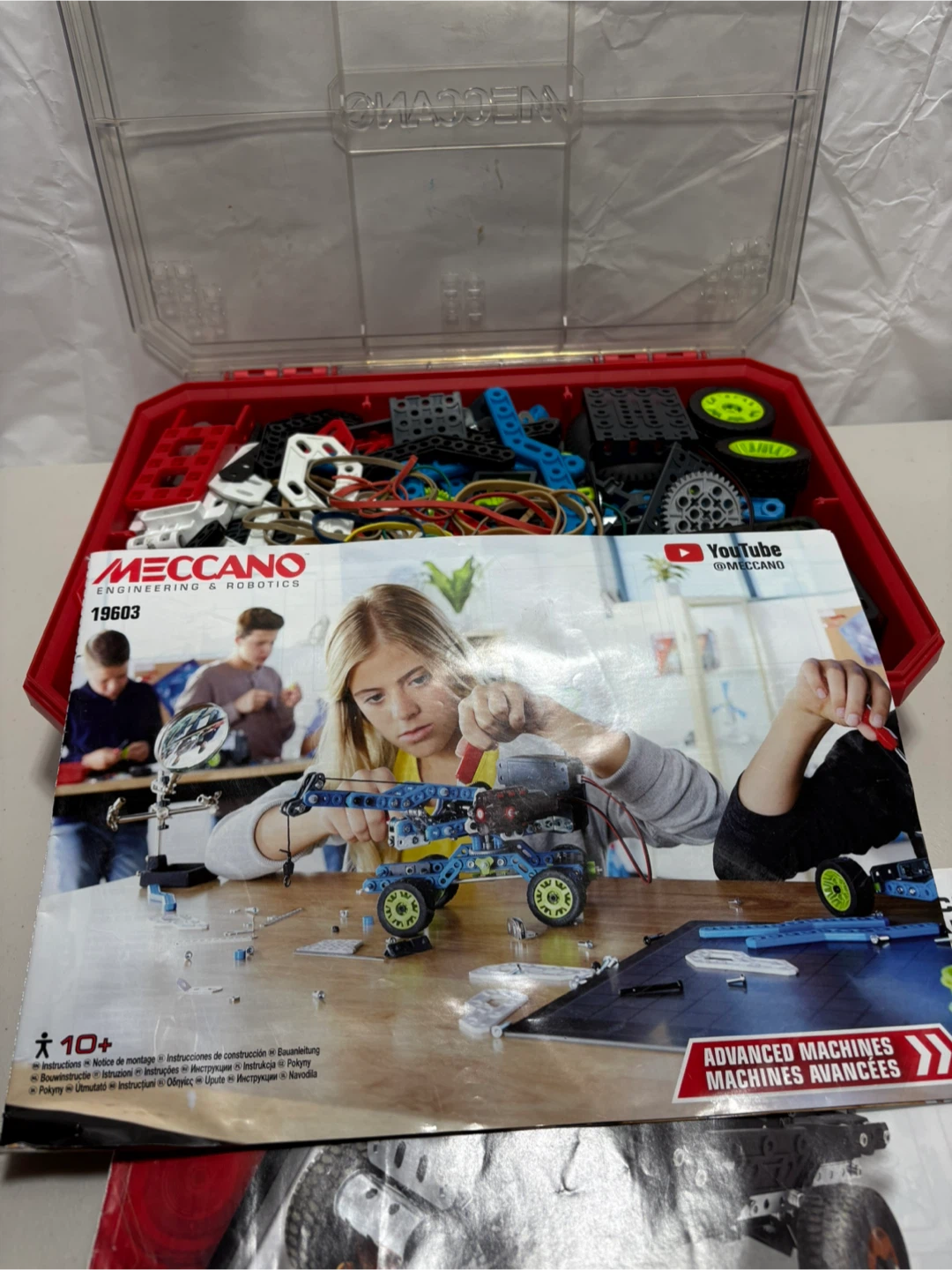 Meccano Advanced Machines Building Set - photo 4