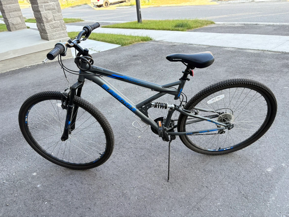 Supercycle Surge Dual Suspension Mountain Bike, 29-in