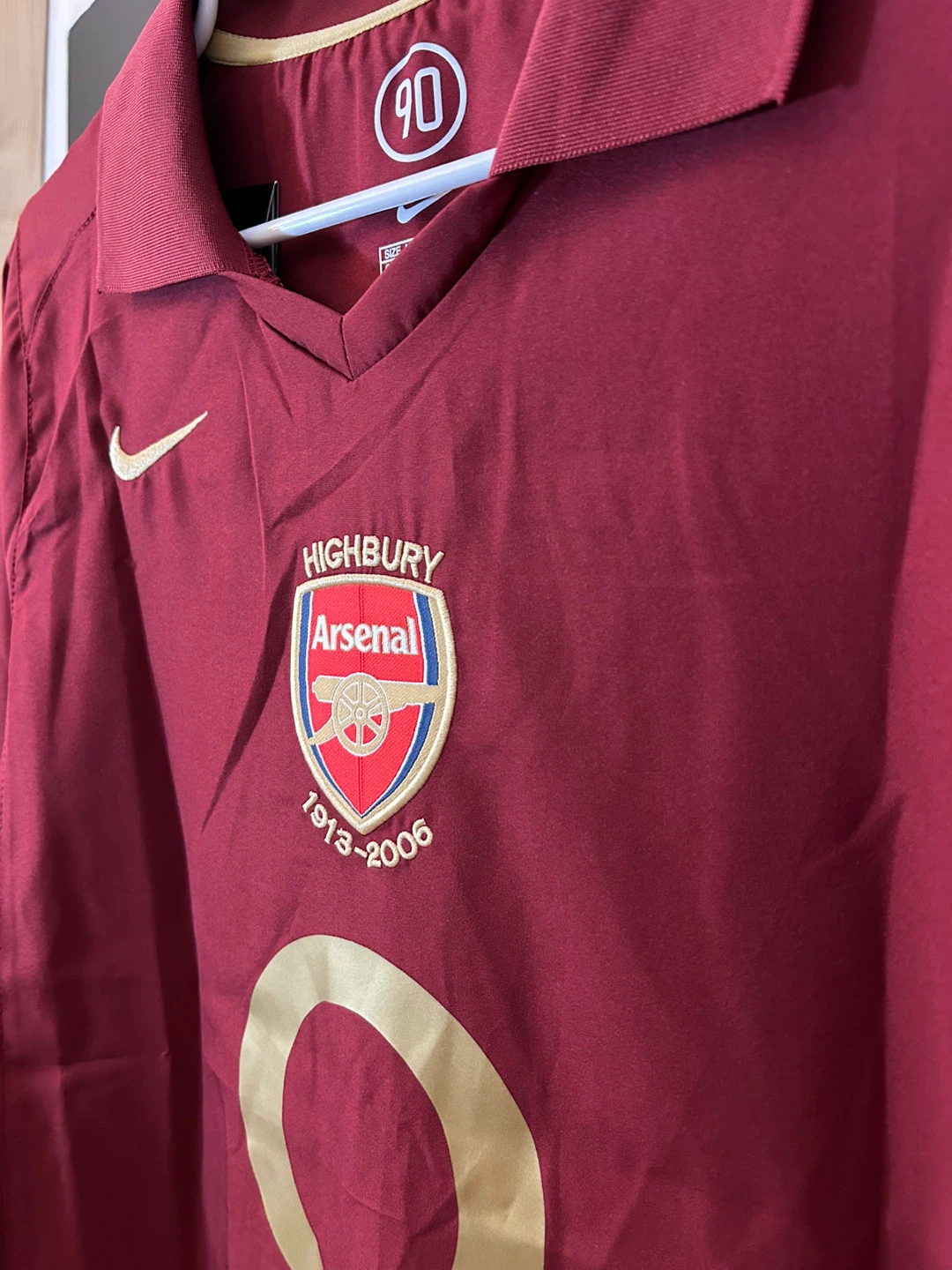 Arsenal Thierry Henry 14 retro Long Sleeve Jersey - photo 4