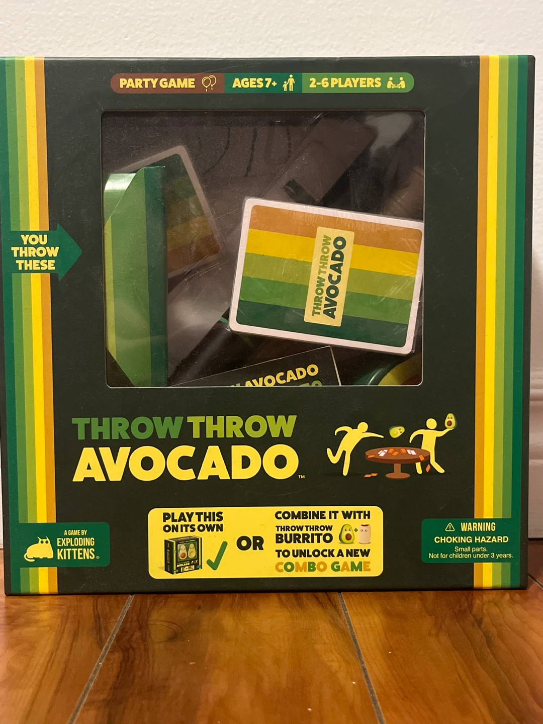 GARAGE SALE ‼️ Throw Throw Avocado Game by Exploding Kittens