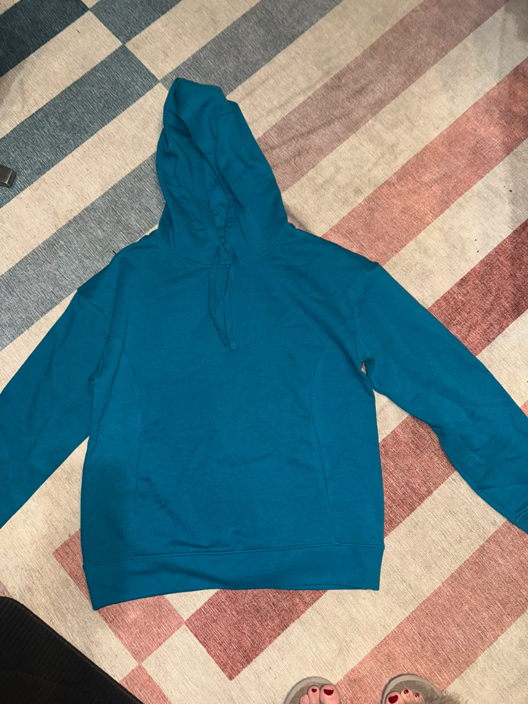 Teal Pullover Hoodie - photo 3