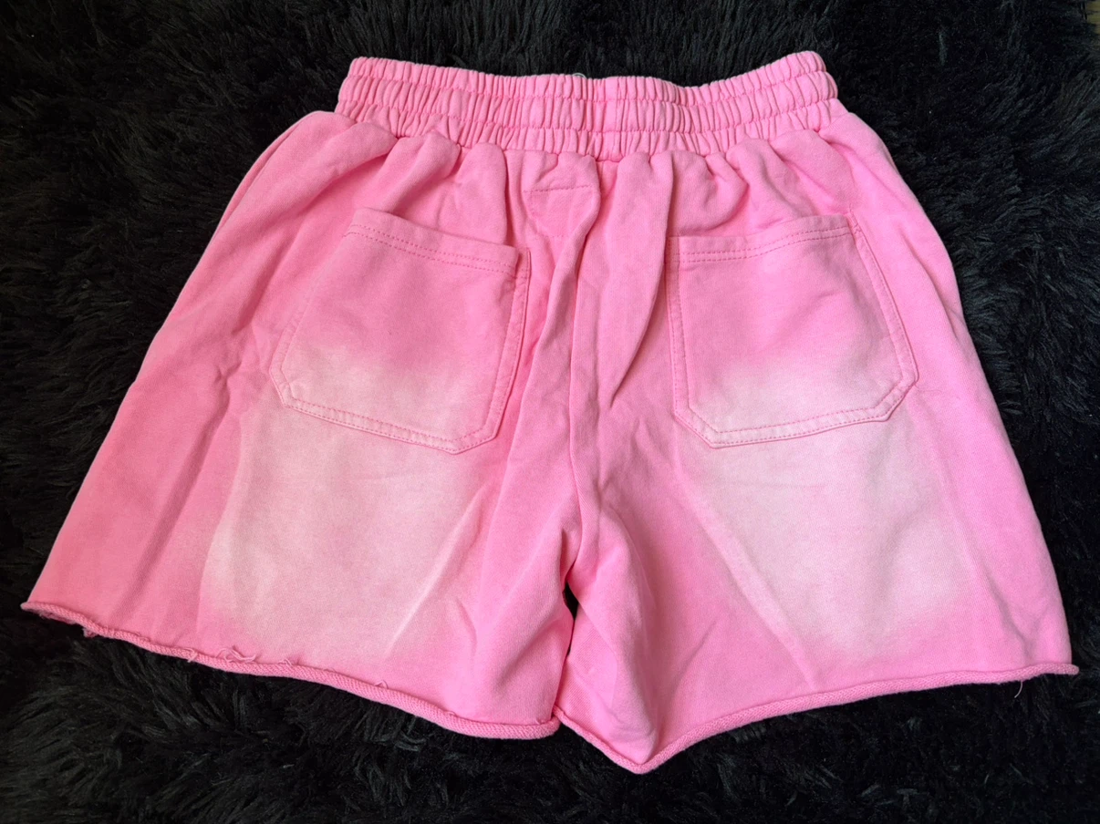 Hellstar Pink Tie-Dye Sweat Shorts Size M - photo 2