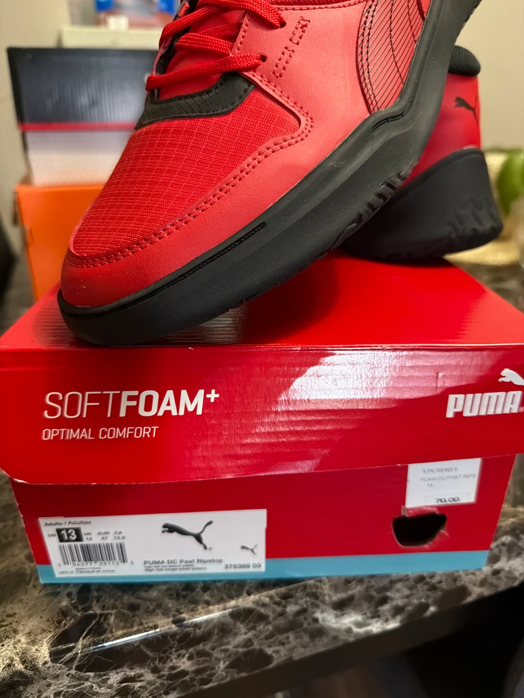 Puma DC Pastel Ripstop Shoes - Red/Black - photo 2
