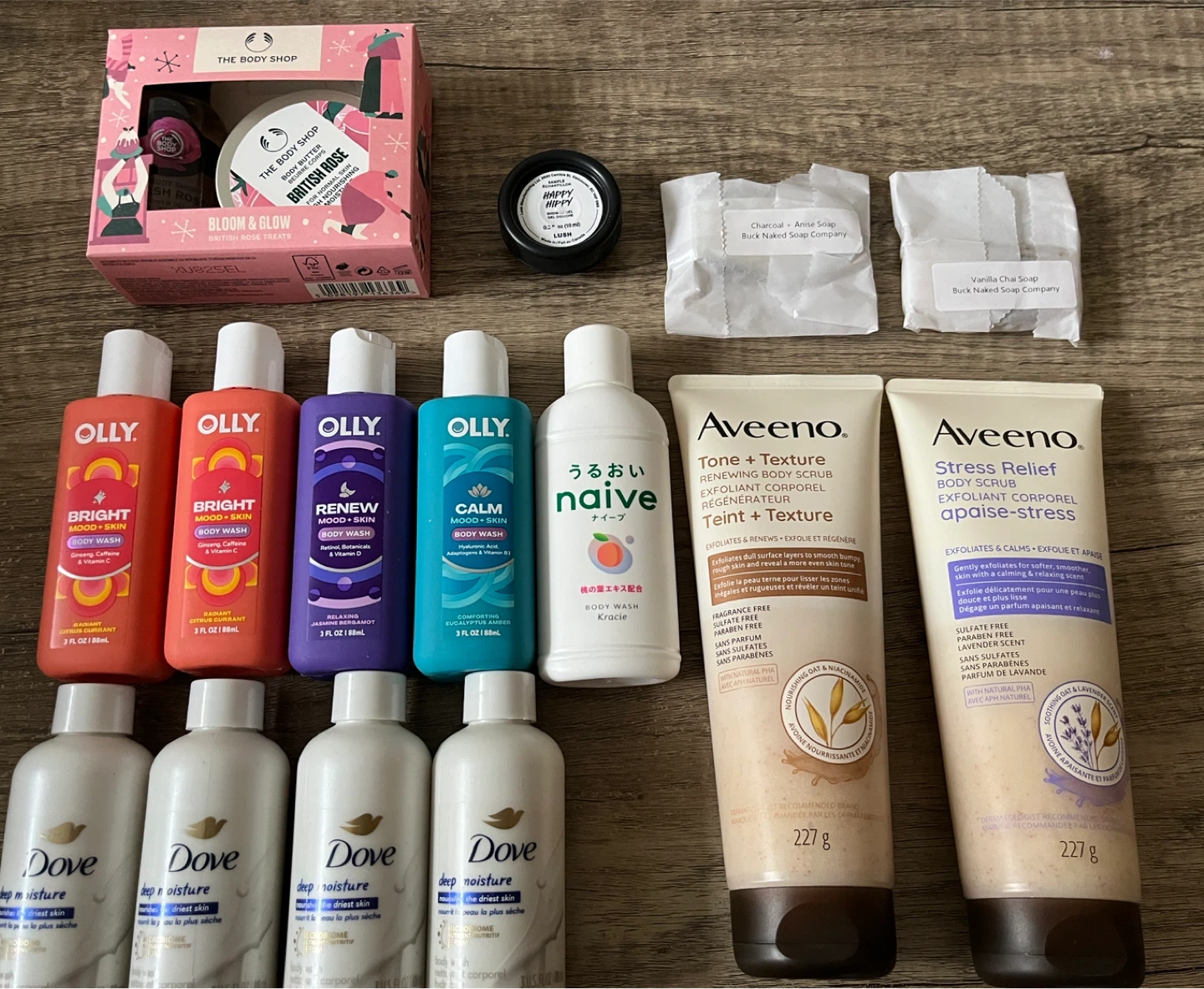 Body Wash & Shower Gels (Travel Size, PRICES IN DESCRIPTION)