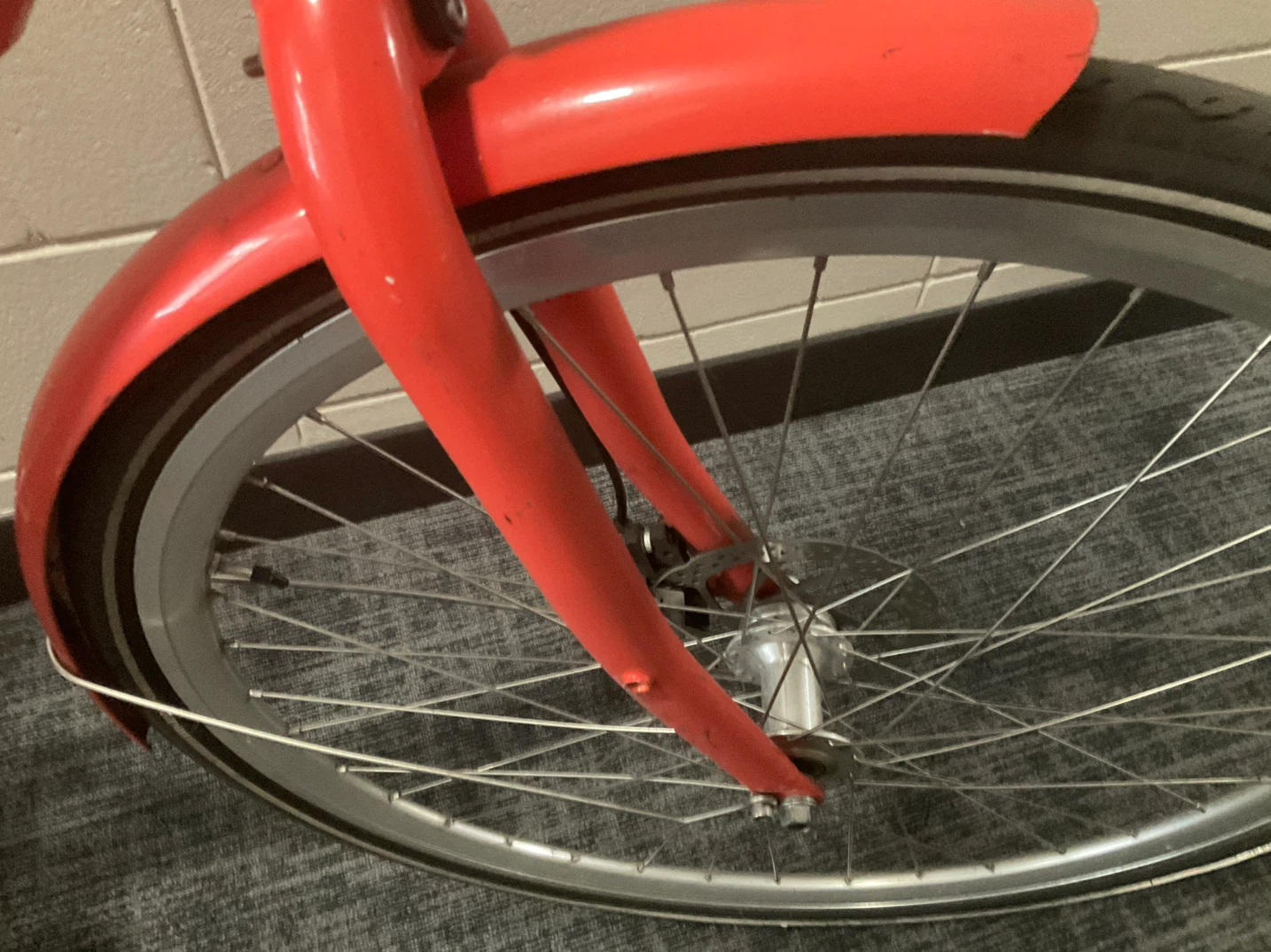 Red United Electric Bike with Basket - photo 5