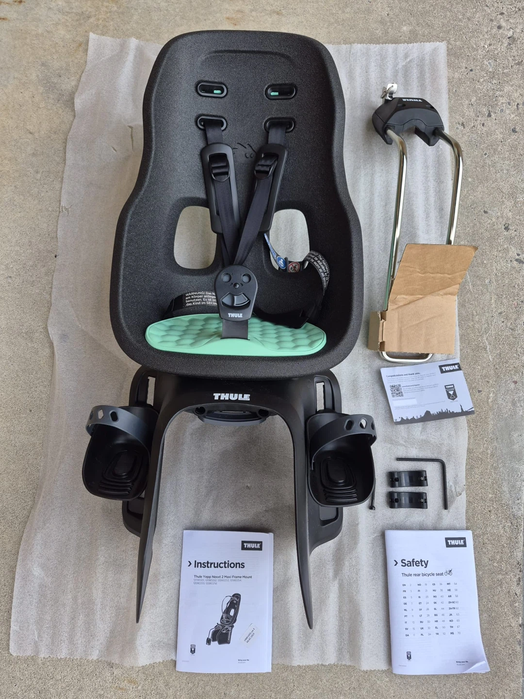 Thule Yepp Nexxt 2 Maxi Frame Mount - Mint