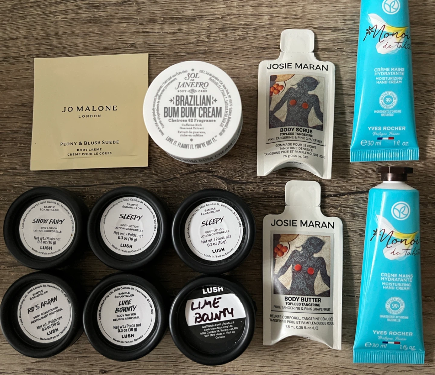 Body Butters & Hand Creams (Travel Size, PRICES IN DESCRIPTION)