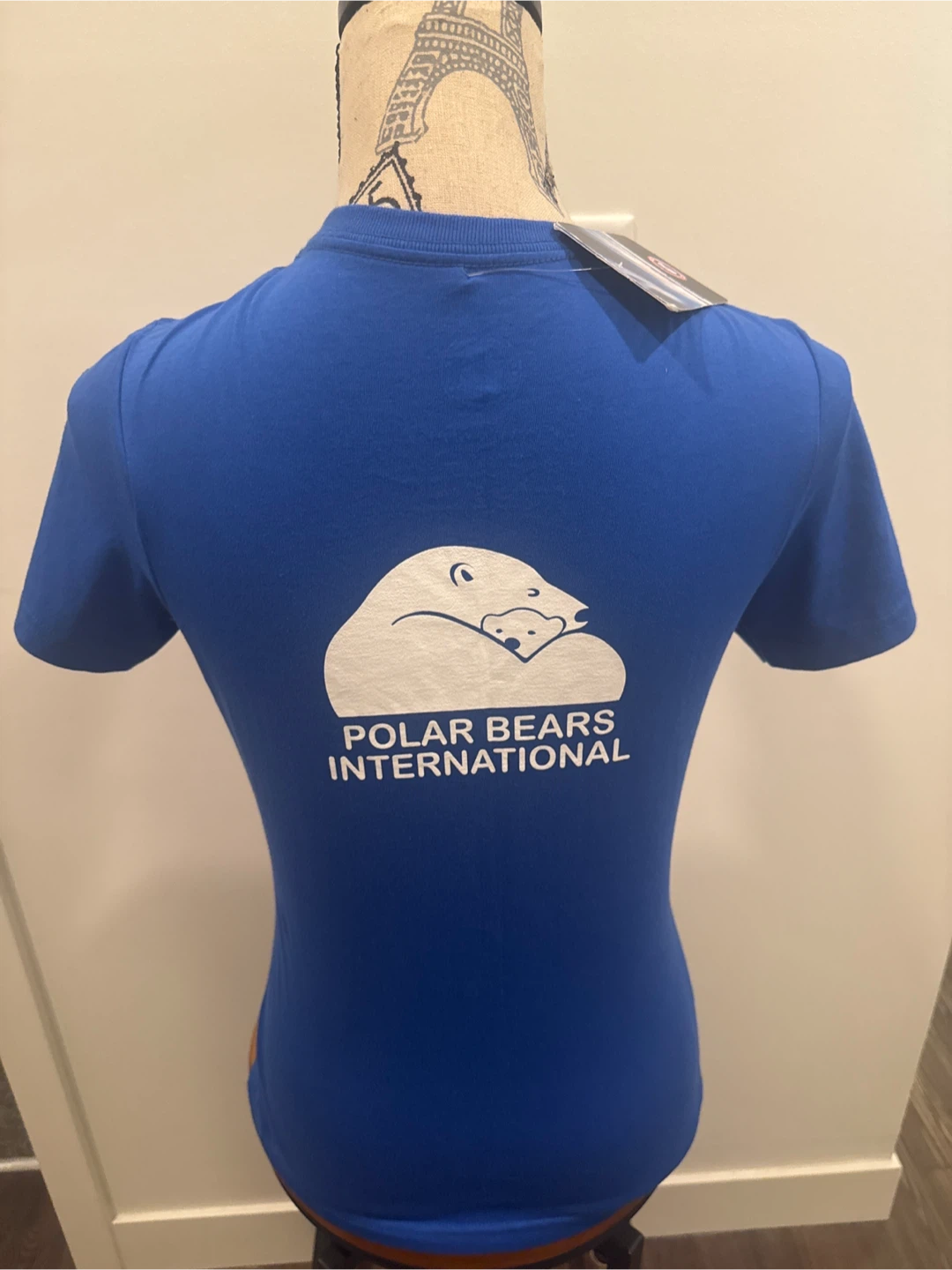 Canada Goose Blue V-Neck T-Shirt - Polar Bears International - photo 3