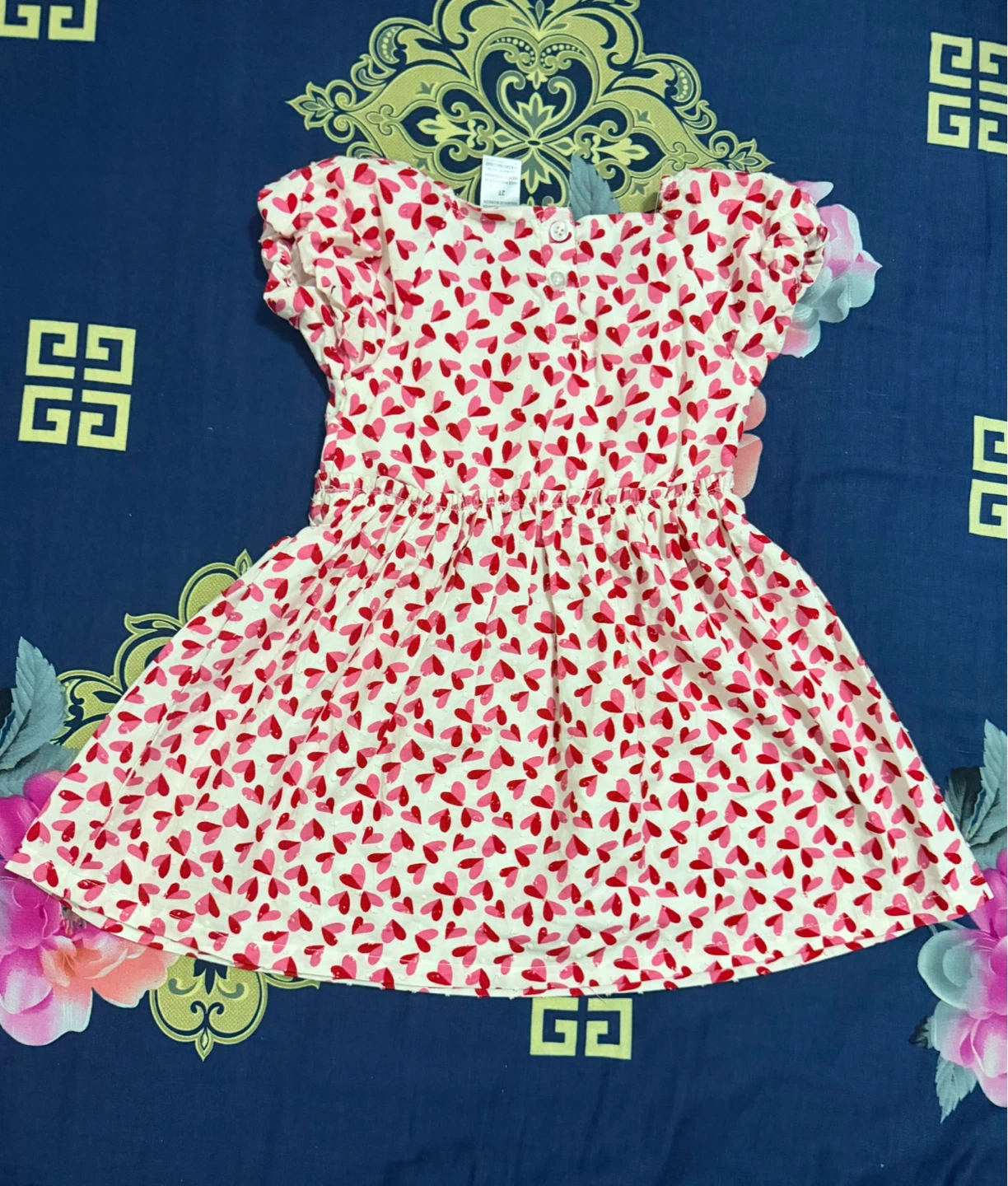 Children's Heart Print Dress - photo 3