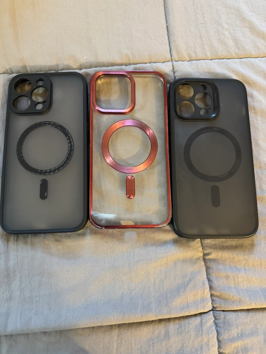 Lot of 3 iPhone 14 Pro Max Cases with MagSafe Ring