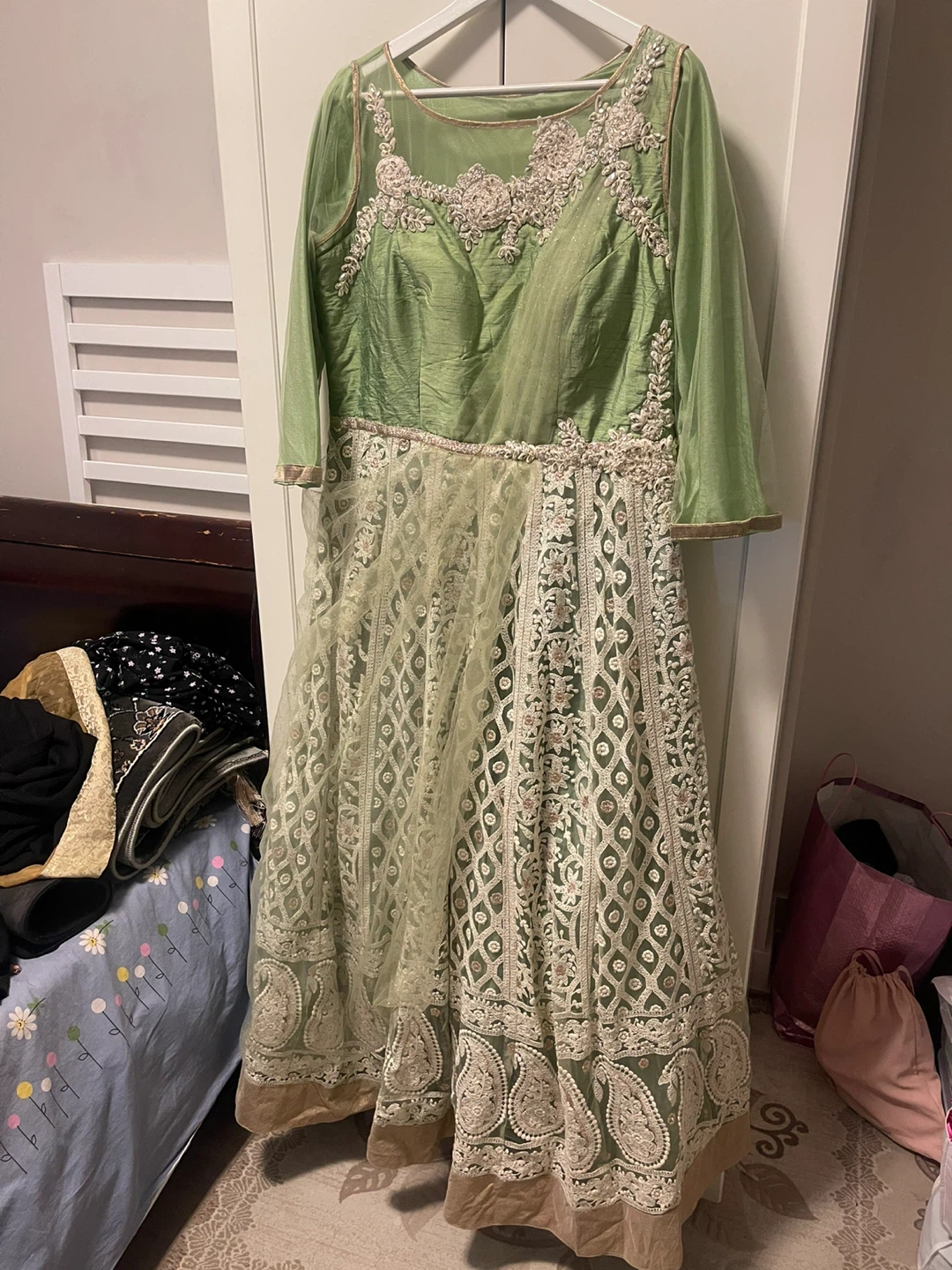Green Silwar dress