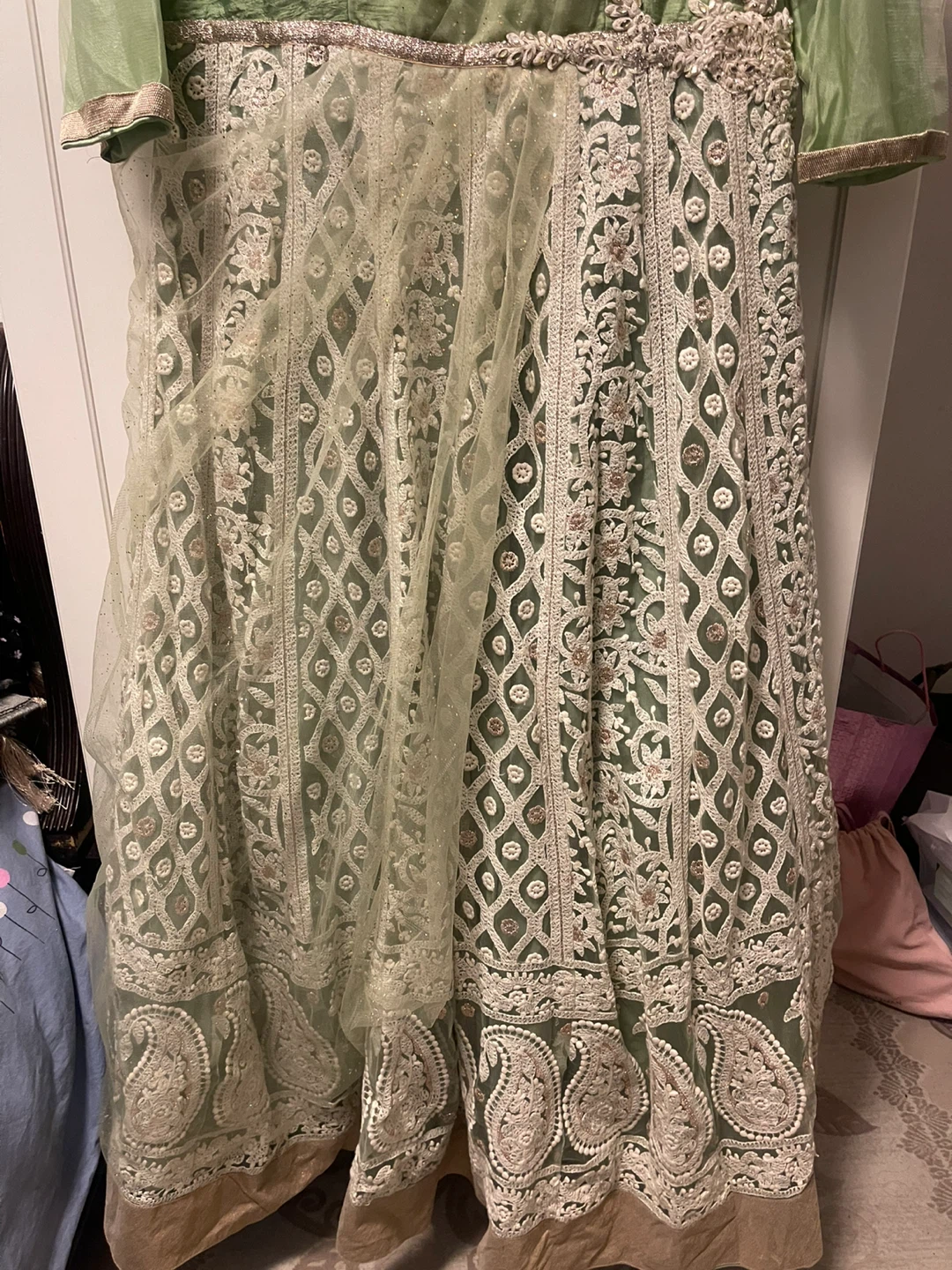 Green Silwar dress - photo 3