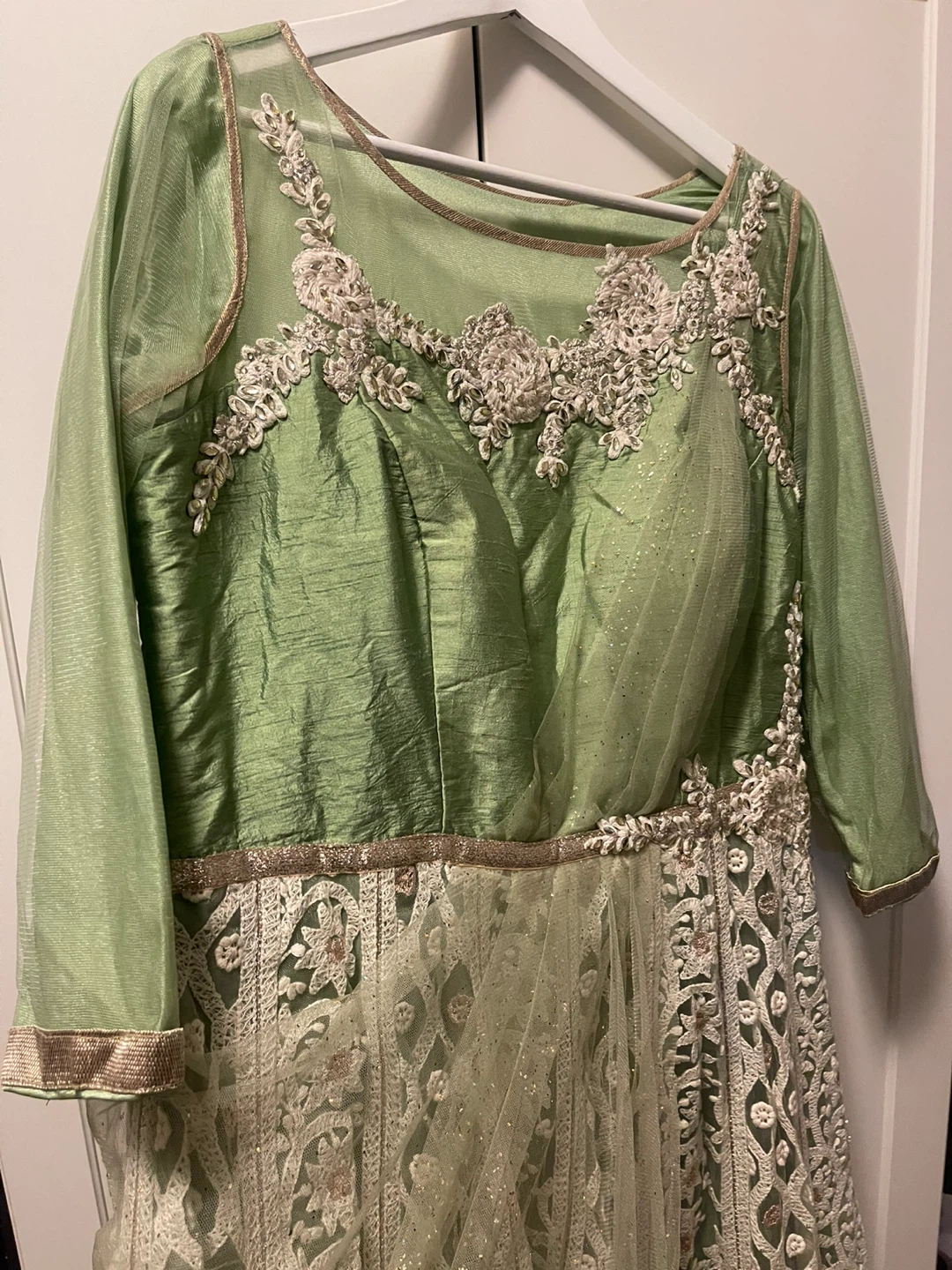 Green Silwar dress - photo 4