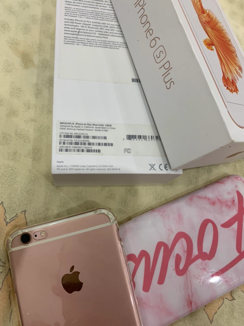 Apple iPhone 6s Plus Rose Gold 128GB - photo 3