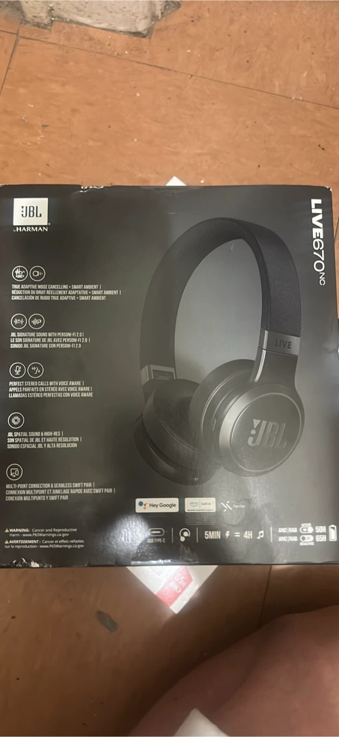 JBL LIVE 670NC Wireless Headphones - photo 2