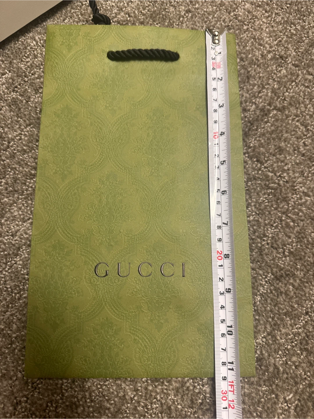 Gucci Paper Gift Bag authentic - photo 5