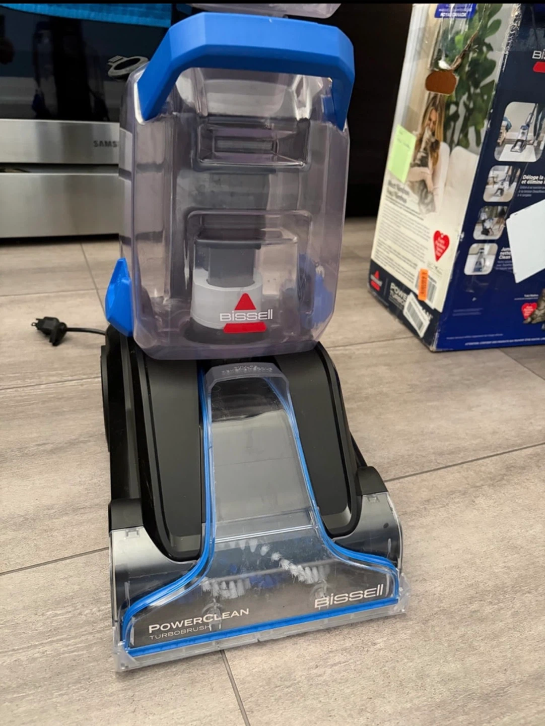 BISSELL PowerClean TurboBrush Pet Upright Carpet Cleaner - photo 2