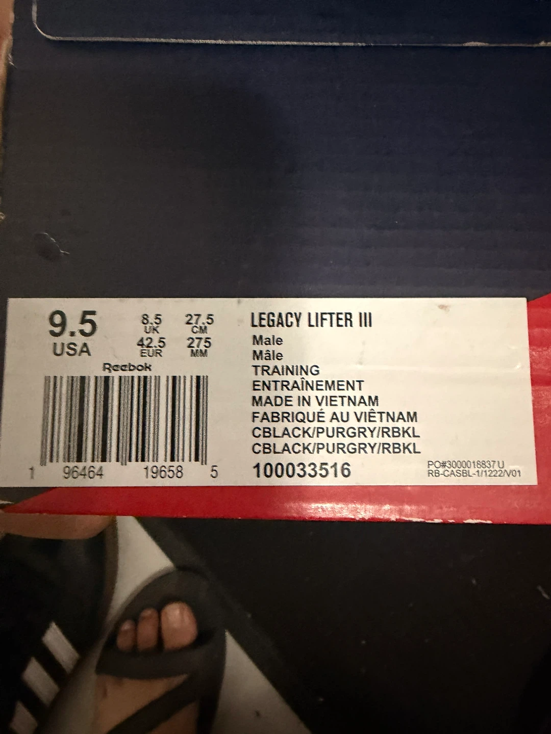 Reebok Legacy Lifter III Training Shoes - photo 3