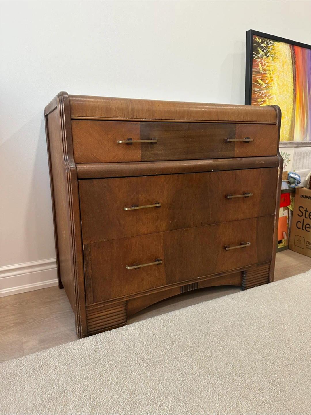 Vintage Wooden Dresser