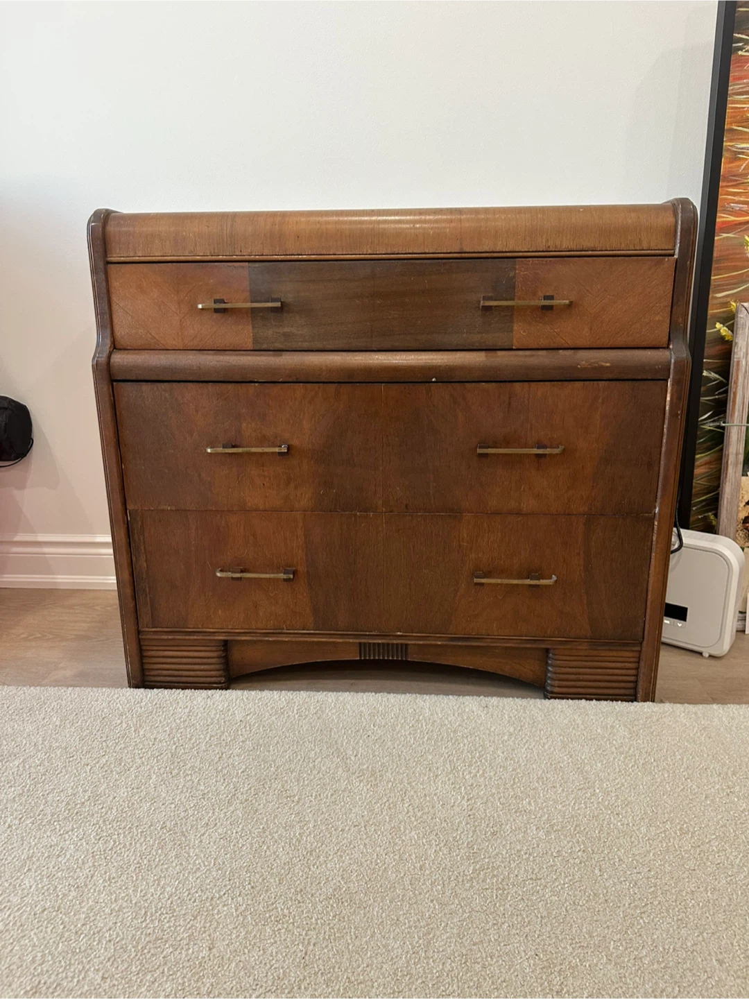 Vintage Wooden Dresser - photo 2