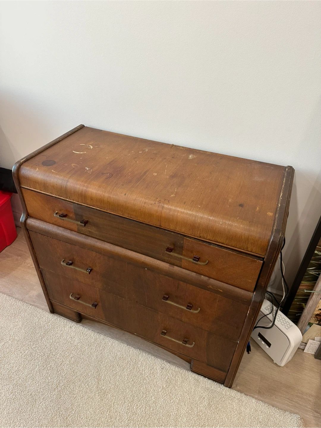 Vintage Wooden Dresser - photo 3