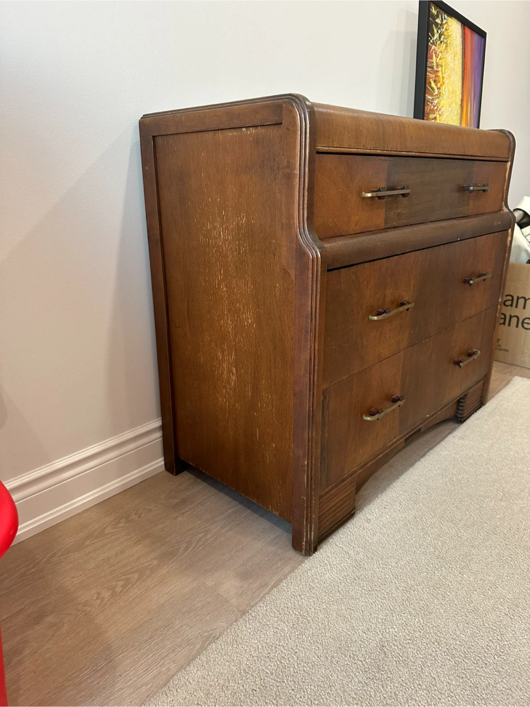 Vintage Wooden Dresser - photo 4
