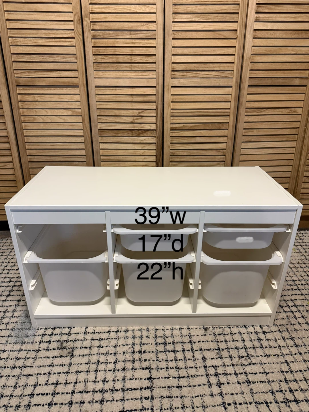 IKEA Storage Unit with Bins - photo 4