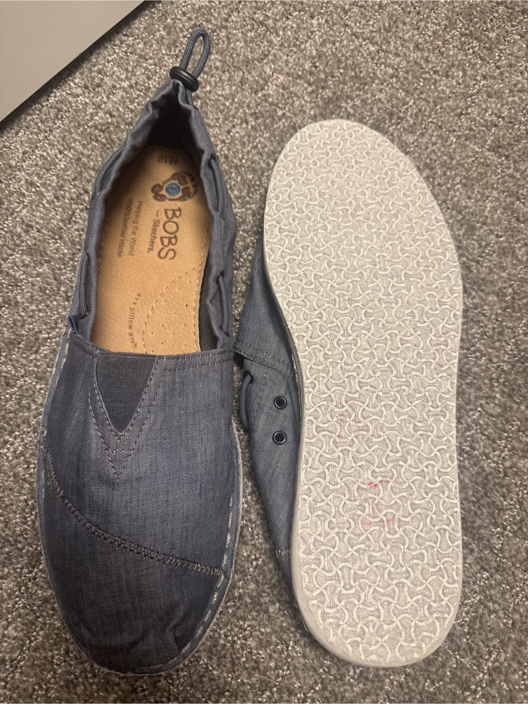 Bobs Skechers In Blue Denim - photo 2
