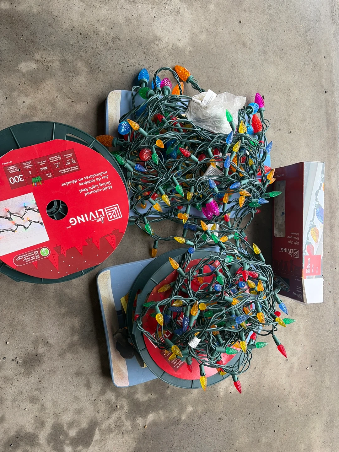 for LIVING Multi-coloured String Light Reel