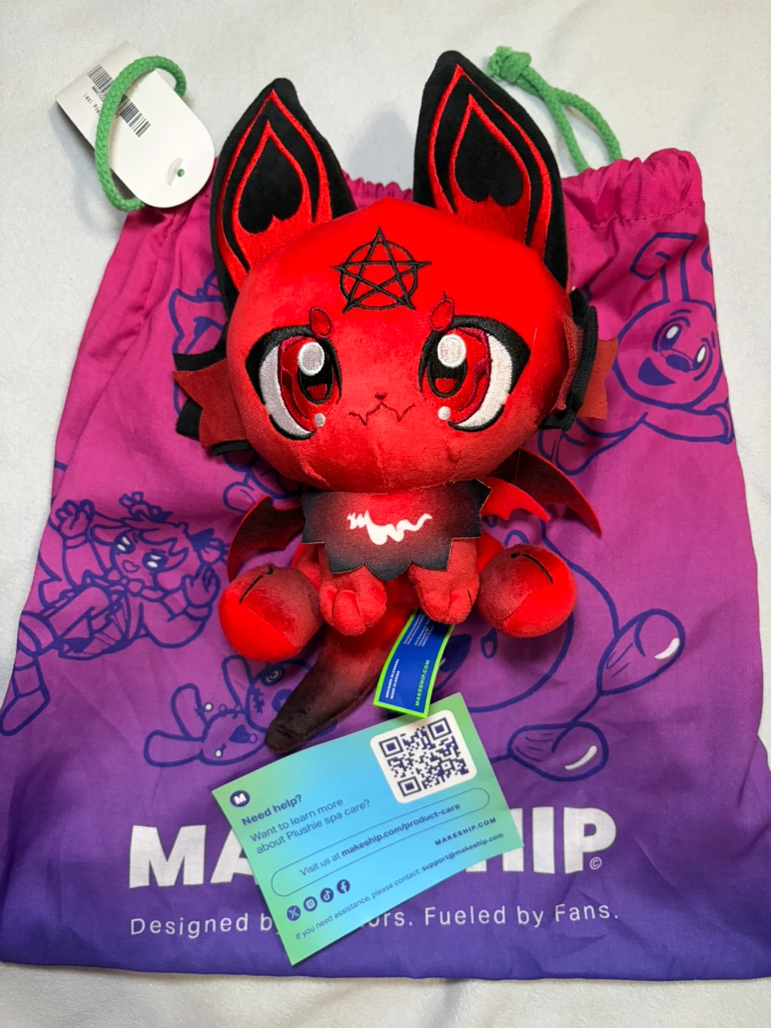 New Makeship Luci Plushie By VtuberCypress Only 2948 Made