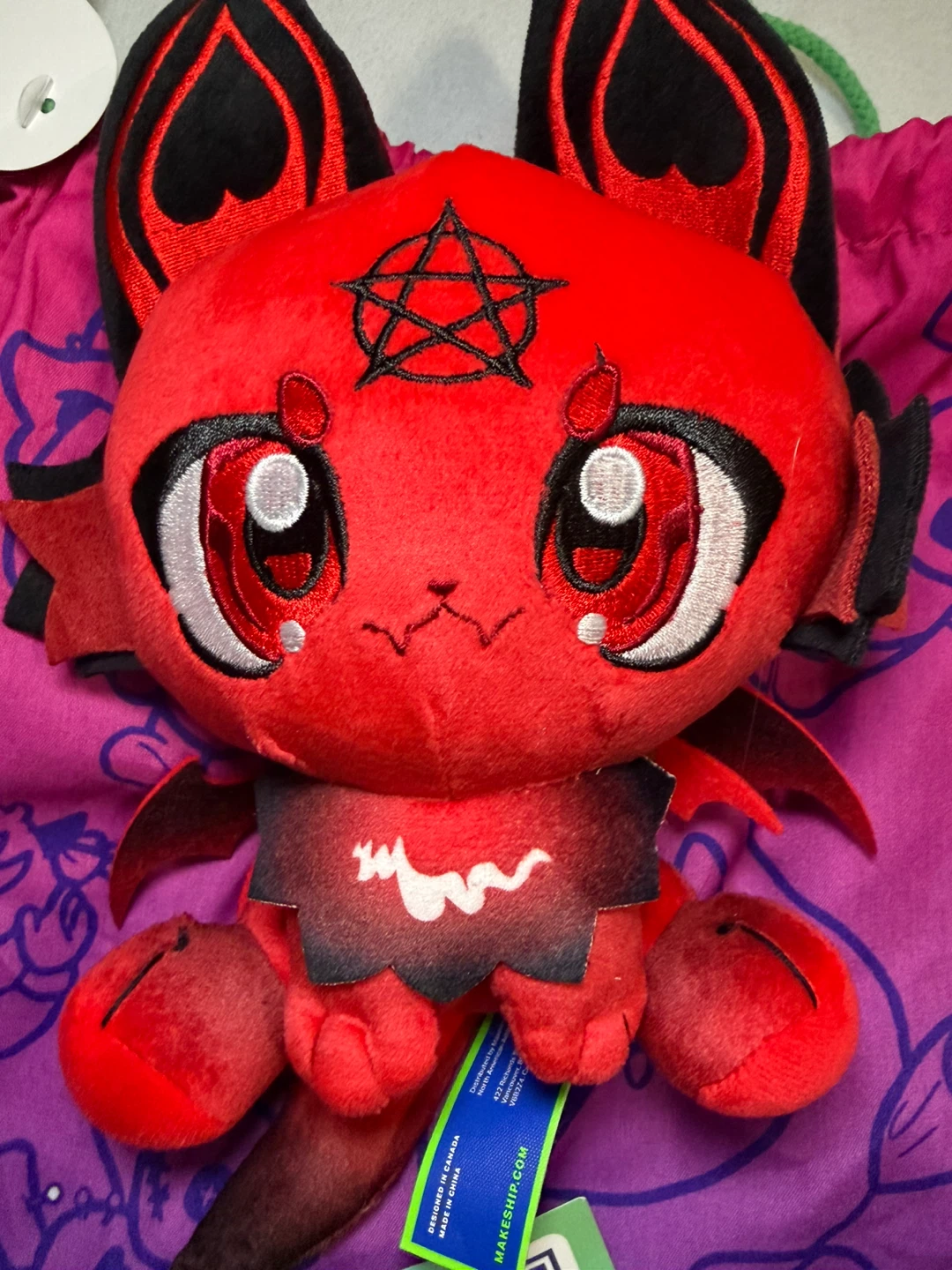 New Makeship Luci Plushie By VtuberCypress Only 2948 Made - photo 2
