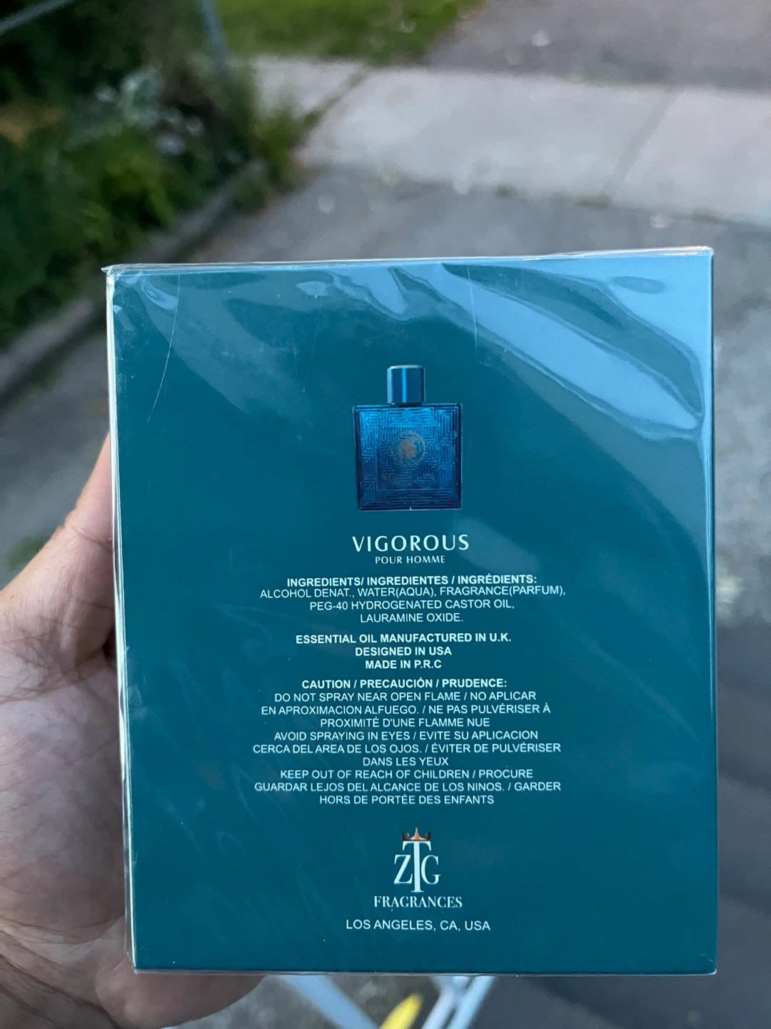Vigorous Pour Homme Eau de Parfum 100ml - photo 3