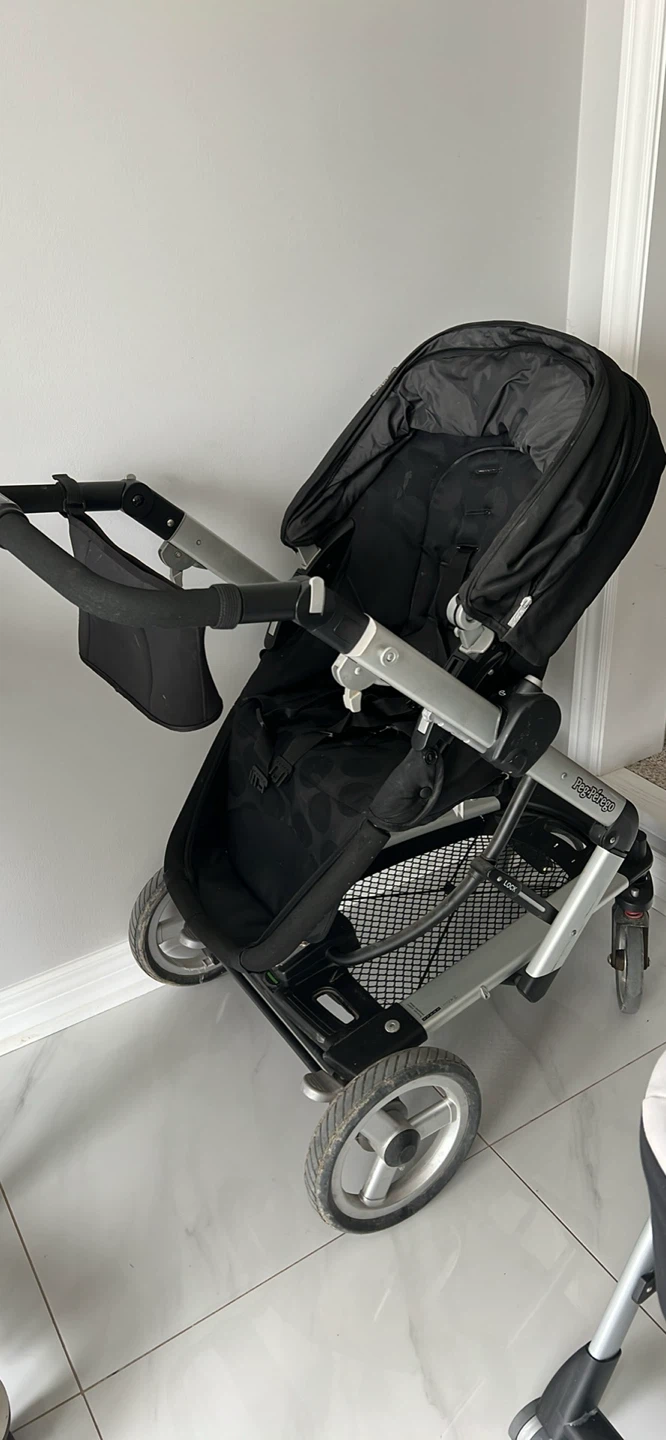 Peg Perego Bassinet and Stroller