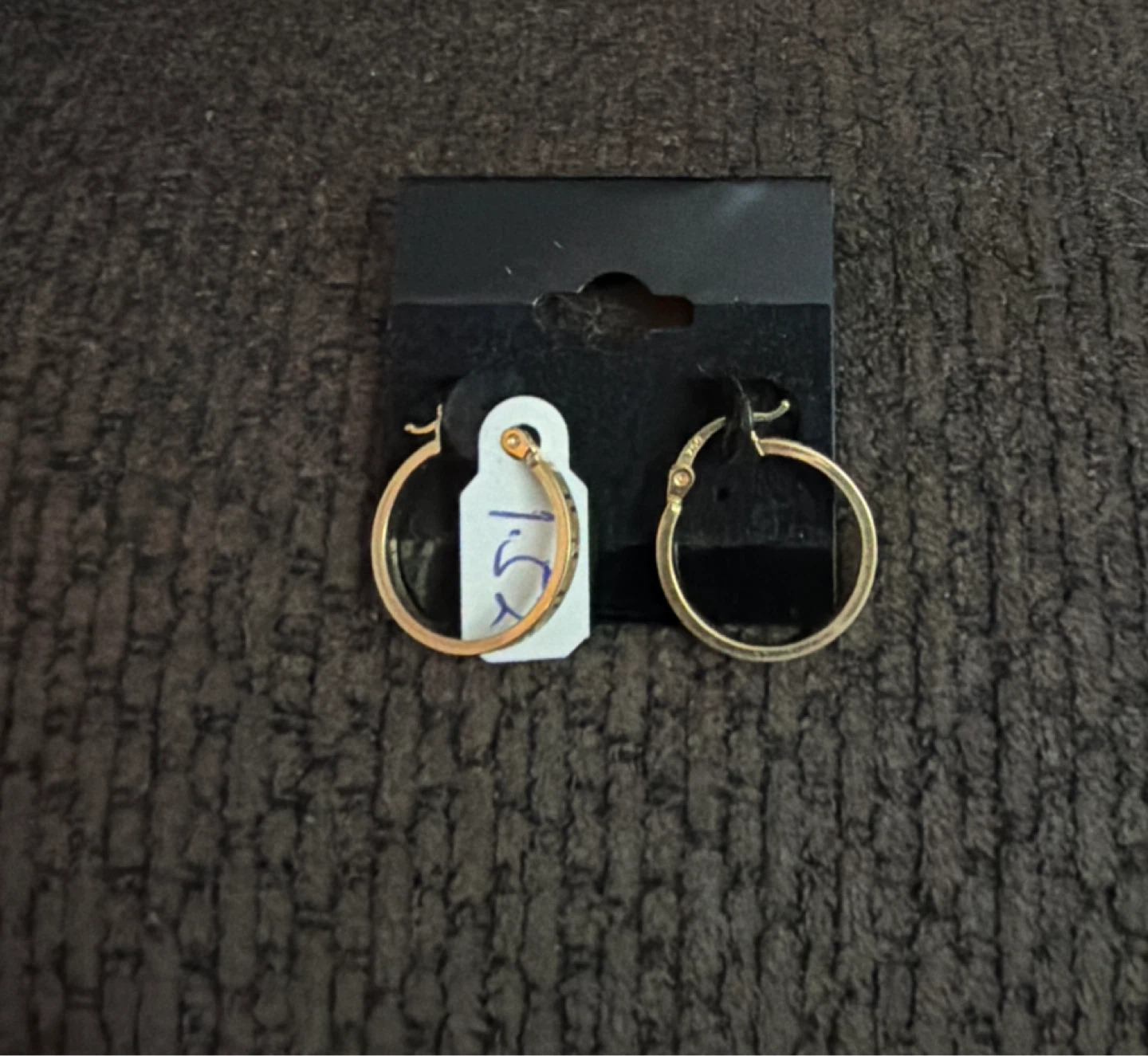 Gold Hoop Earrings 18k