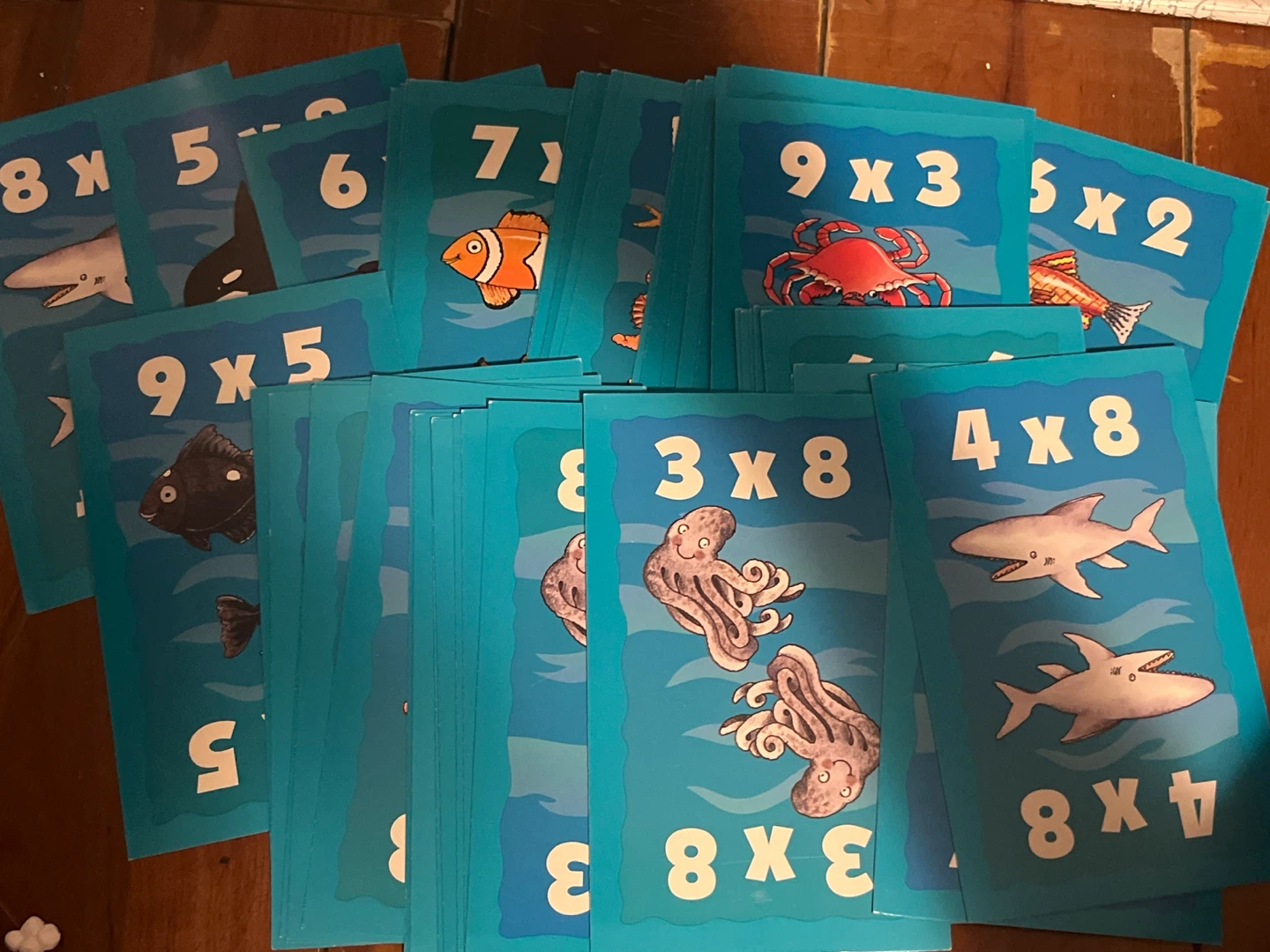 GARAGE SALE ‼️ Math Flash Cards - photo 2