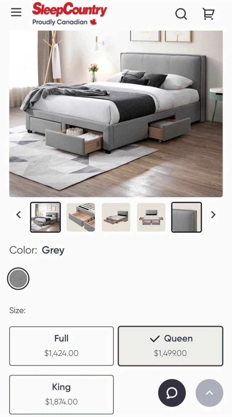 Queen Size Bed Frame - photo 2