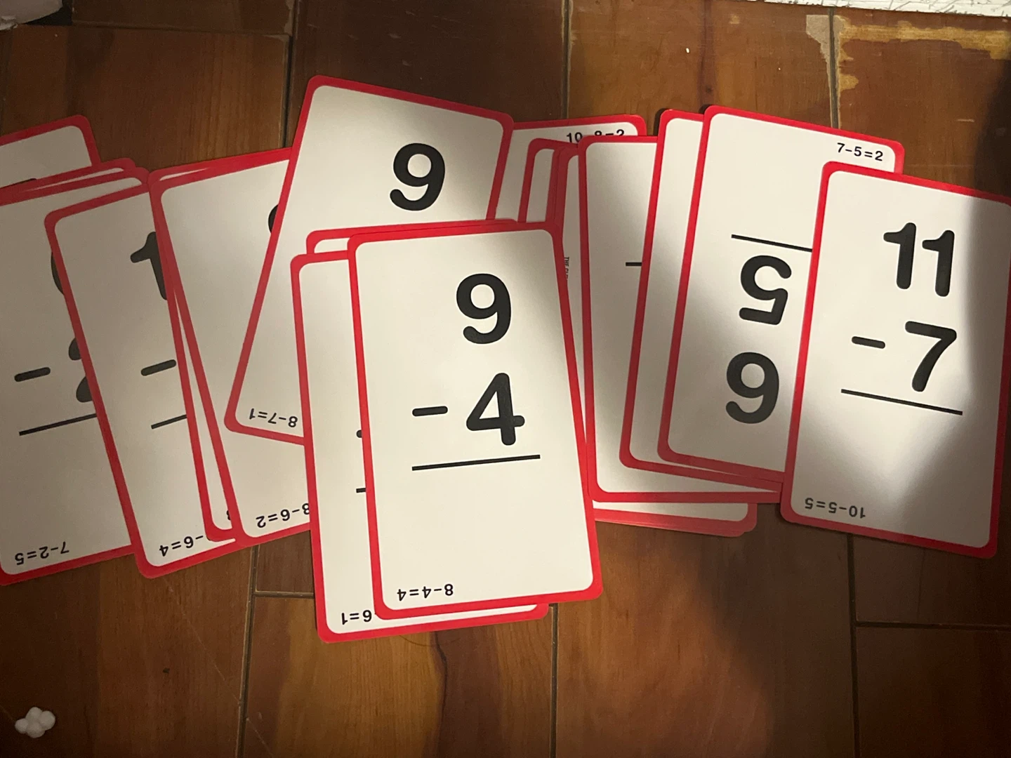 GARAGE SALE ‼️ Math Flash Cards - photo 4