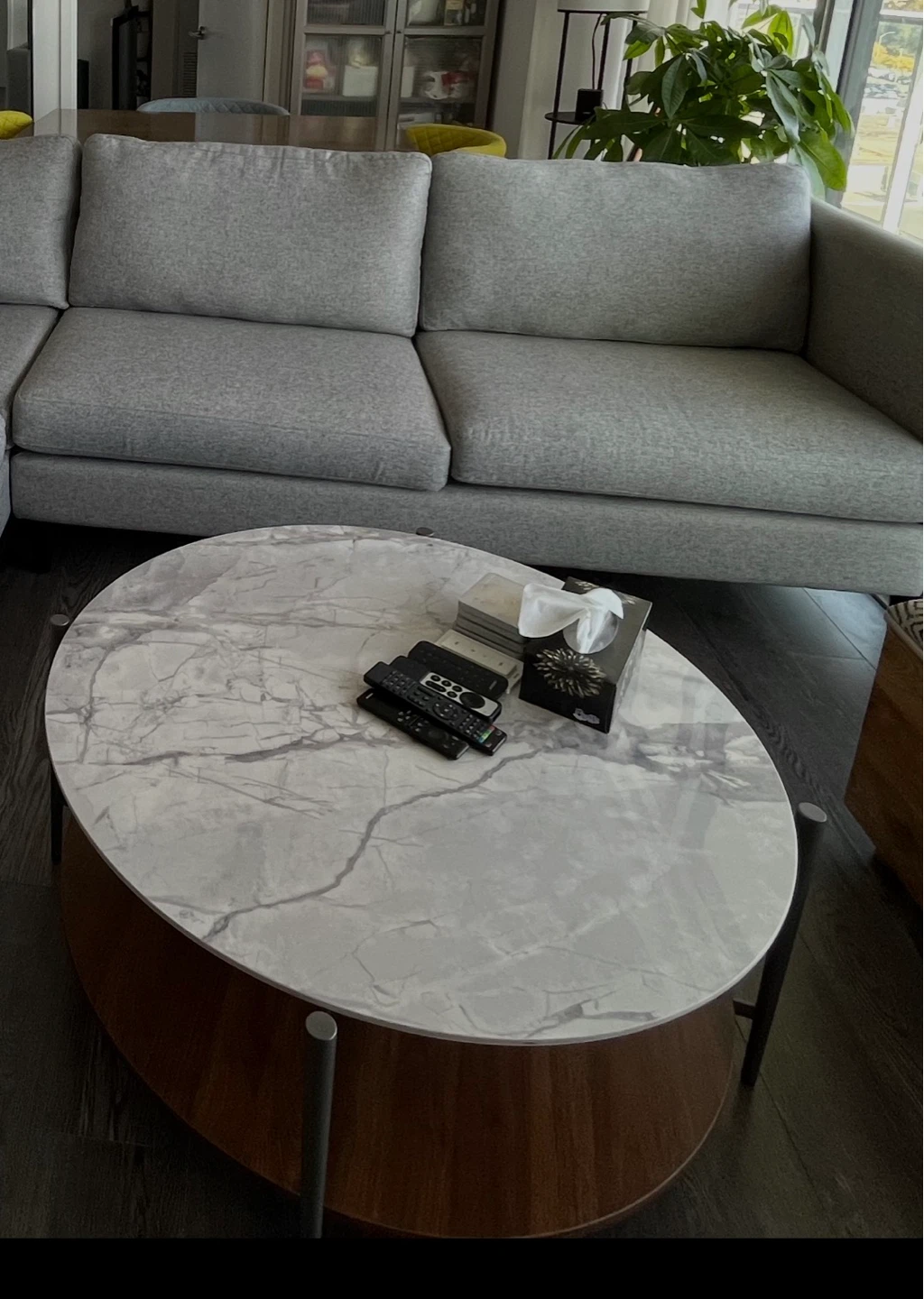 Round Marble Coffee Table