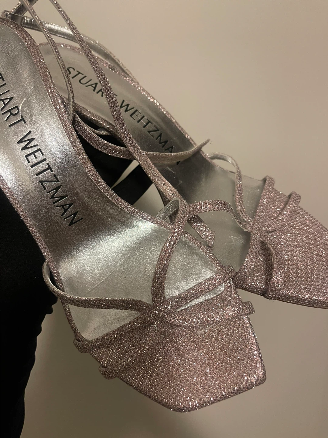 Stuart Weitzman Glitter Heels - photo 3