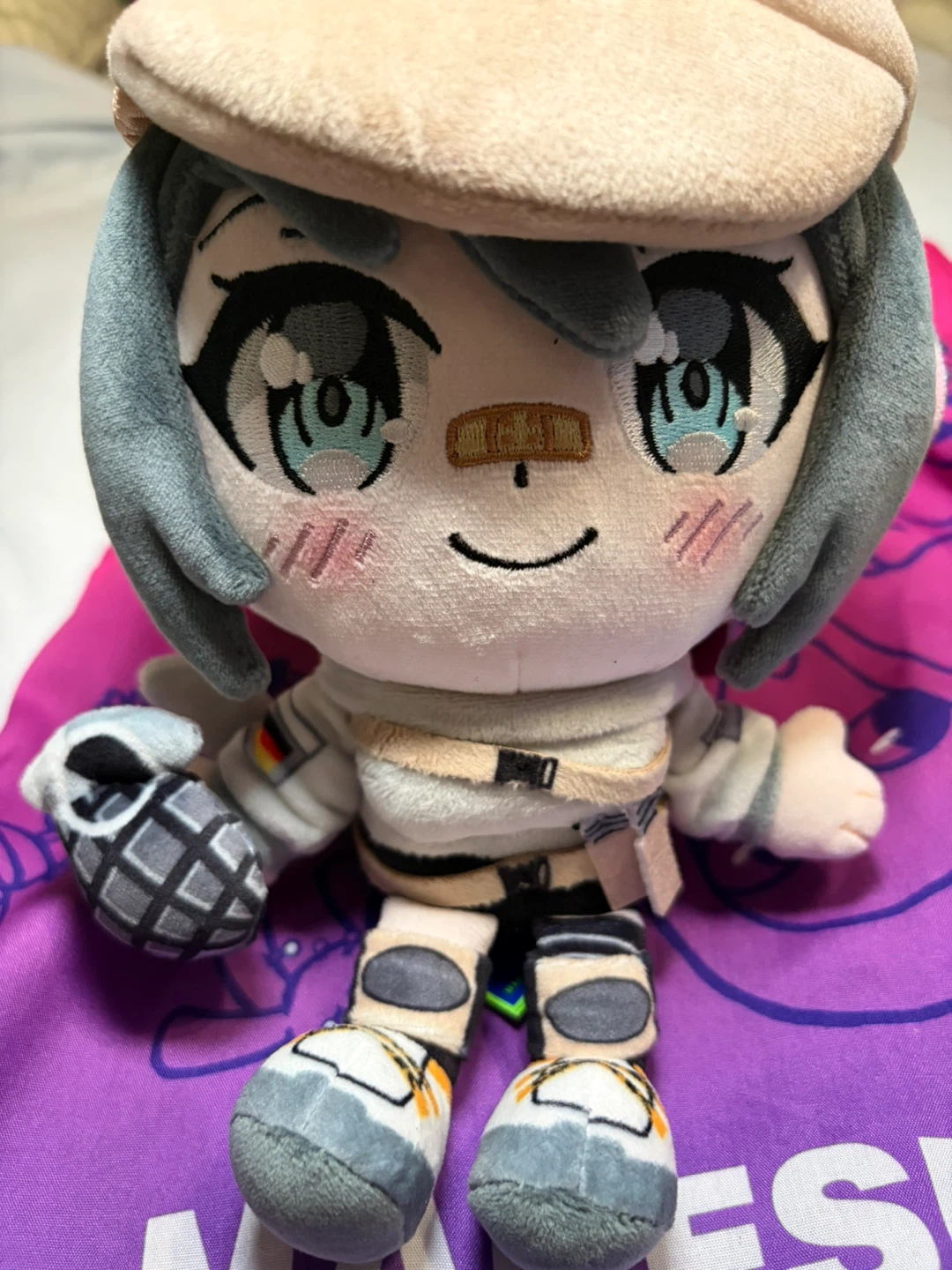 New Makeship Tactical Pocket Cow Plushie WishyVT Only 521 Made - photo 2