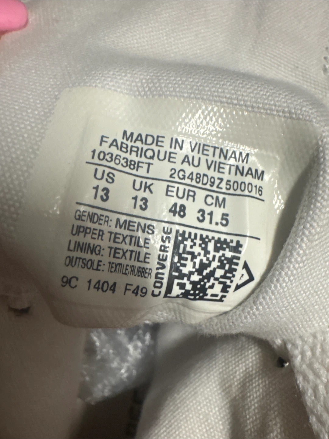 Converse One Star High Top Sneakers - photo 5